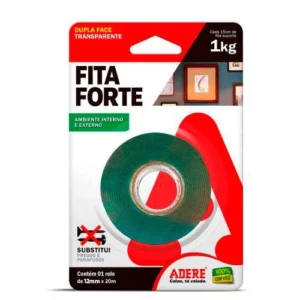Fita Dupla Face Forte 12mm X 20 Metros - Adere