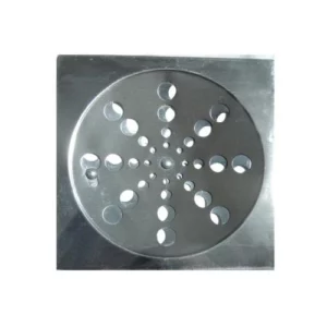 Grelha Inox Rotativa Quadrada 15x15cm - Overtime