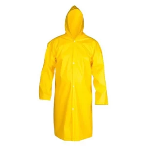 Capa de Chuva Laminada G Amarela com Manga - Solda Capa