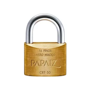 Cadeado Chave Tetra 50mm - Papaiz