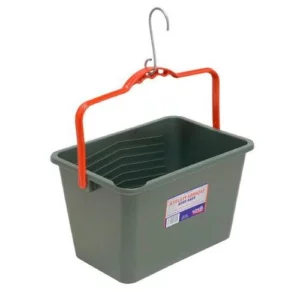 Caçamba Plástica para Tinta Cinza 10 Litros - Roma