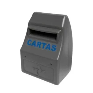 Caixa para Correio Cinza - Plastipan