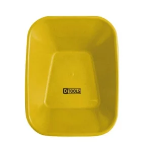 Caçamba Amarela de Pvc Sem Furo para Carrinho - Dtools