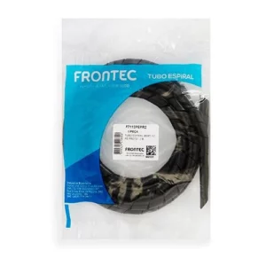 Tubo Espiral 1/2'' 2 Metros Preto - Frontec