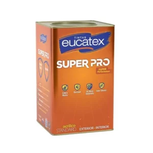 Tinta Super Pro Acrílico Semi Brilho Chromium - Lata 18 Litros - Eucatex