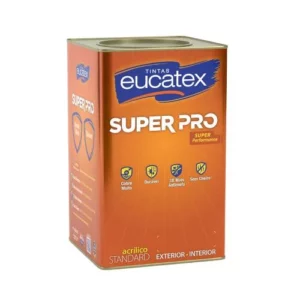 Tinta Super Pro Acrílico Semi Brilho Palha Seca - Lata 18 Litros - Eucatex