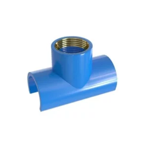 Tapa Furo Tee Rosca Pvc/latão  25x1/2 Azul Estrela