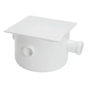 Caixa Sifonada Quadrada - 3 Entradas Nº72 - 250 X 172 X 50mm - Amanco