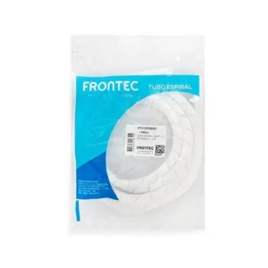 Tubo Espiral 1/2'' 2 Metros Branco - Frontec