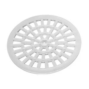 Grelha Redonda para Caixa Sifonada Branca Sem Suporte 100mm - Plastipan