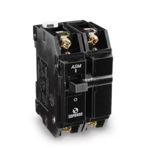 Disjuntor Preto 2 X 40a - Soprano