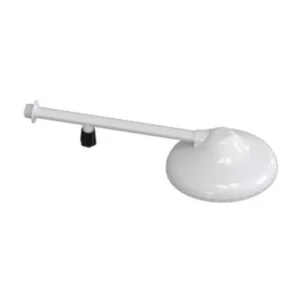 Chuveiro 8'' com Braço com Registro Branco 1/2'' 2001 - Herc