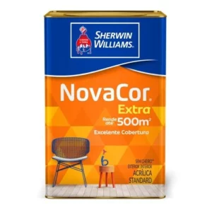 Tinta Novacor Extra Fosco Terracota - Lata 18 Litros - Sw