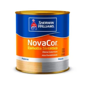 Tinta Esmalte Novacor Alto Brilho Branco (00) - 750ml - Sw