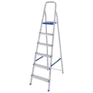 Escada Alumínio 6 Degraus Doméstica 178cm - Mor