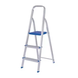 Escada Alumínio 3 Degraus Doméstica 110cm - Mor