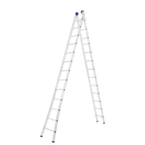 Escada Alumínio 13 Degraus Extensiva 3,9 / 6,45 Metros - Mor