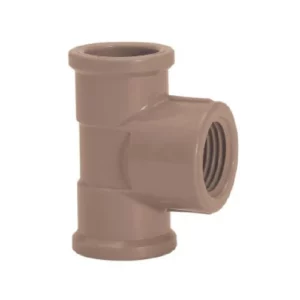 Tee Liso Rosca 90º (l L R) 25mm X 1/2'' - Amanco