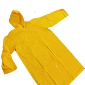 Capa de Chuva Forrada G Amarela com Manga - Plastcor