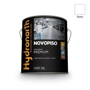 Tinta Novopiso Branco - Galão 3,6 Litros - Hydronorth