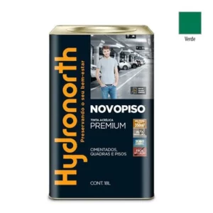 Tinta Novopiso Verde - Lata 18 Litros - Hydronorth