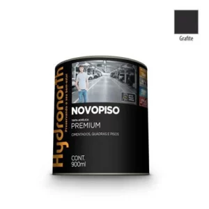 Tinta Novopiso Grafite - 900ml - Hydronorth