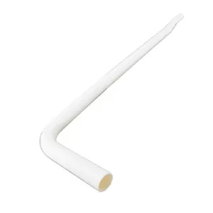 Tubo de Descarga 1,20 Metros com Curva Curto - Amanco