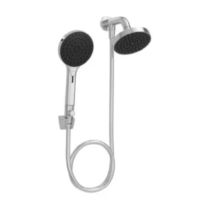 Chuveiro Flex Redondo Parede 126 Mm com Desviador  Cromado - Deca