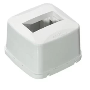 Caixa Sobrepor 1 Módulo - Linha Petra - Mectronic