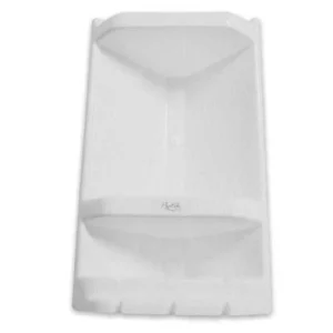 Cantoneira para Banheiro Cinza Claro - Plastipan