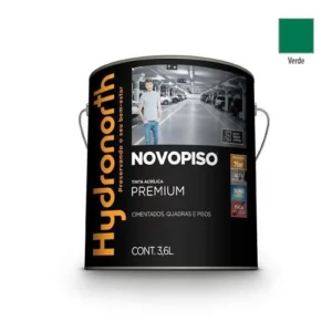 Tinta Novopiso Verde - Galão 3,6 Litros - Hydronorth