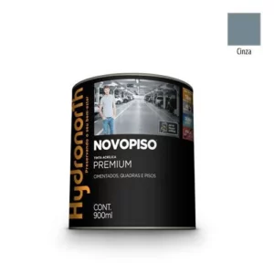 Tinta Novopiso Cinza - 900ml - Hydronorth