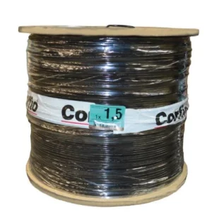 Fio Cabo Flexivel 6mm Preto - Bobina com 500 Metros - Corfio