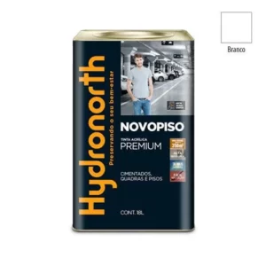 Tinta Novopiso Branco - Lata 18 Litros - Hydronorth