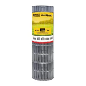 Tela Alambrado Galvanizada Fio 1,9mm - 25 X 1,20 Metros (malha 5 X 10cm) - Dtools