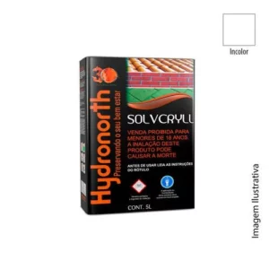 Solvcryll Diluente Incolor - 5 Litros - Hydronorth