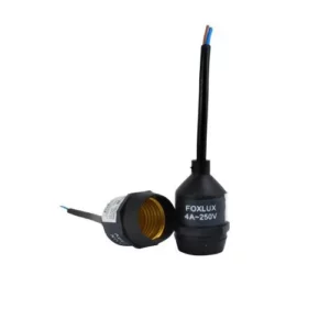 Soquete com Rabicho Emborrachado Isolado - Foxlux