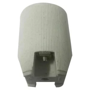 Soquete para Luminária com Terminal de Louça E27 - Germer
