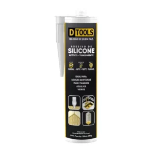 Silicone Incolor 250 Gramas - Dtools