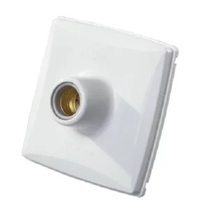 Soquete Plafon Petra Branco - Mectronic