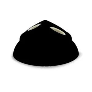 Soquete Plafon Duplo Preto - Ilumi