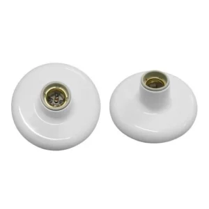 Soquete Plafon Branco - Ilumi