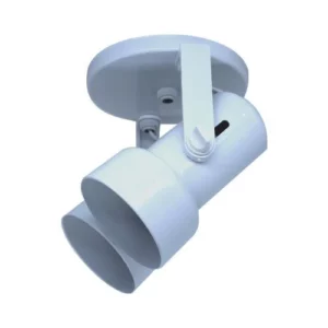 Spot Caneca para 2 Lâmpadas em Pvc - Branco - Opl