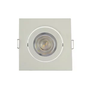 Spot Led Quadrado 7 Watts - 3000k Bivolt - Foxlux