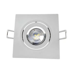 Spot Led Quadrado 7 Watts - 6500k Bivolt - Avant