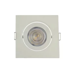 Spot Led Quadrado 5 Watts - 3000k Bivolt - Foxlux