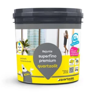 Rejunte Superfino Premium Bege 2kg - Quartzolit