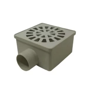 Ralo Sifonado Quadrado 100 X 37 X 40mm - Plastipan