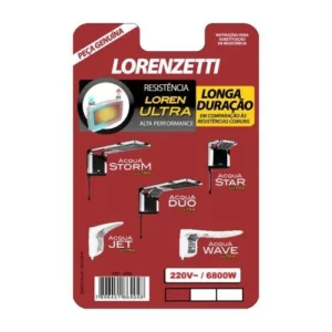 Resistência Acqua Ultra 127 Volts - Lorenzetti