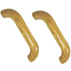 Puxador Alça Madeira 96mm Marfim P-6 - Gibafer